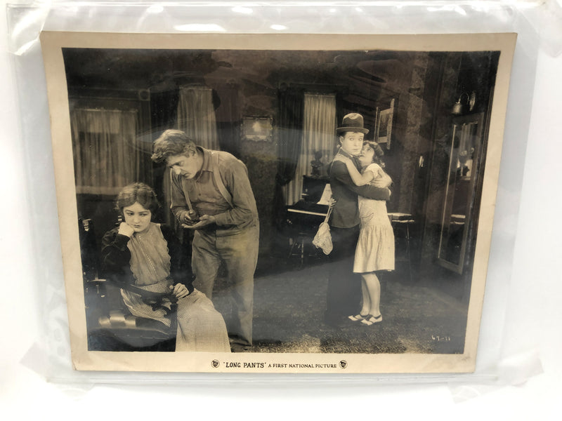 Original Harry Langdon Photograph Silent Movie Long Pants 8x10 Gladys Brockwell