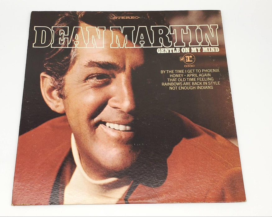 Dean Martin Gentle On My Mind LP Record Reprise Records 1968 RS 6330 1