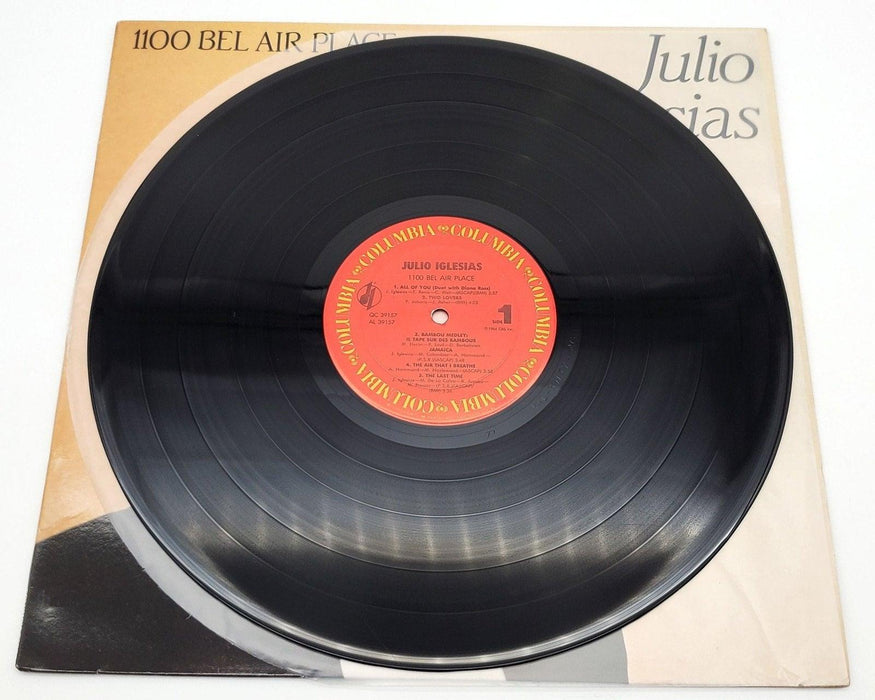 Julio Iglesias 1100 Bel Air Place 33 RPM LP Record Columbia 1984 P 18452 5