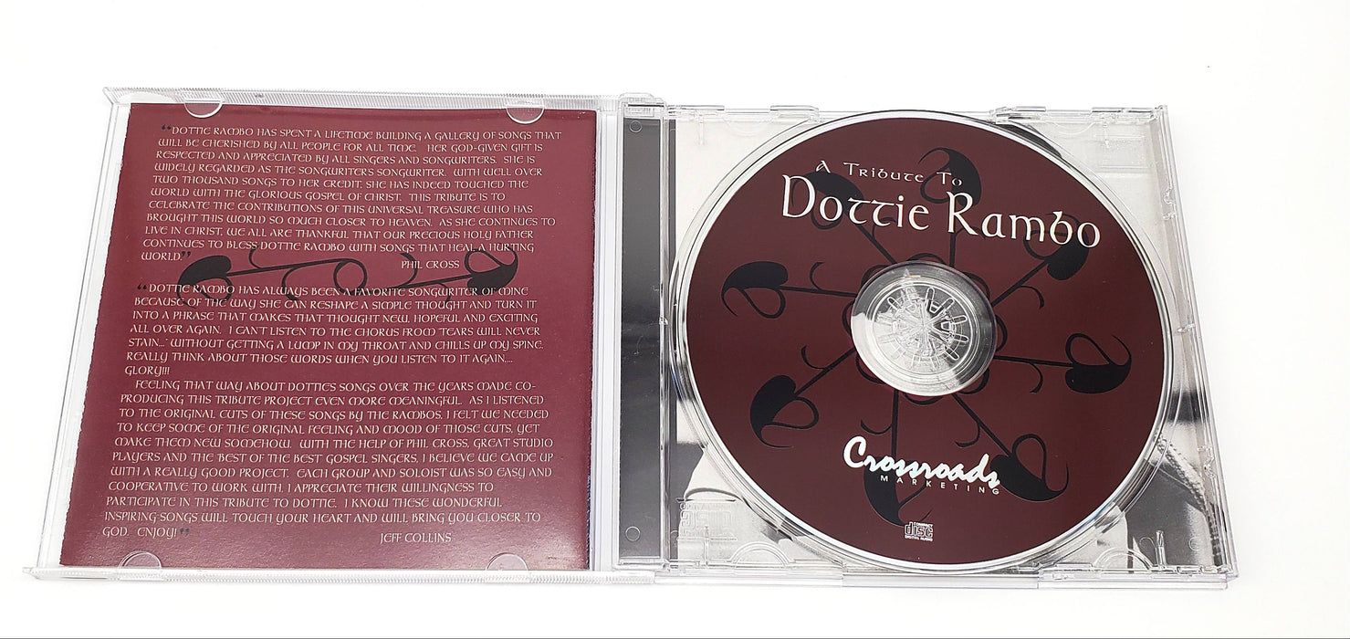 Various A Tribute to Dottie Rambo Album CD Crossroads 1997 Southern Gospel 5