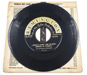 The Continental Serenaders Music Around The World 45 RPM EP Record Remington 4