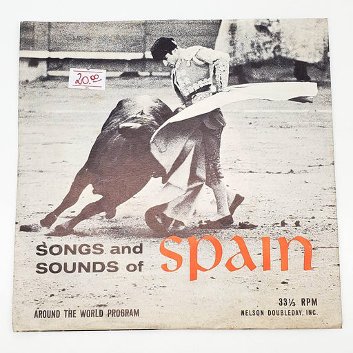 Francine Manes The Songs and Sounds of Spain 33 RPM Single Record VOX AWP 64 1