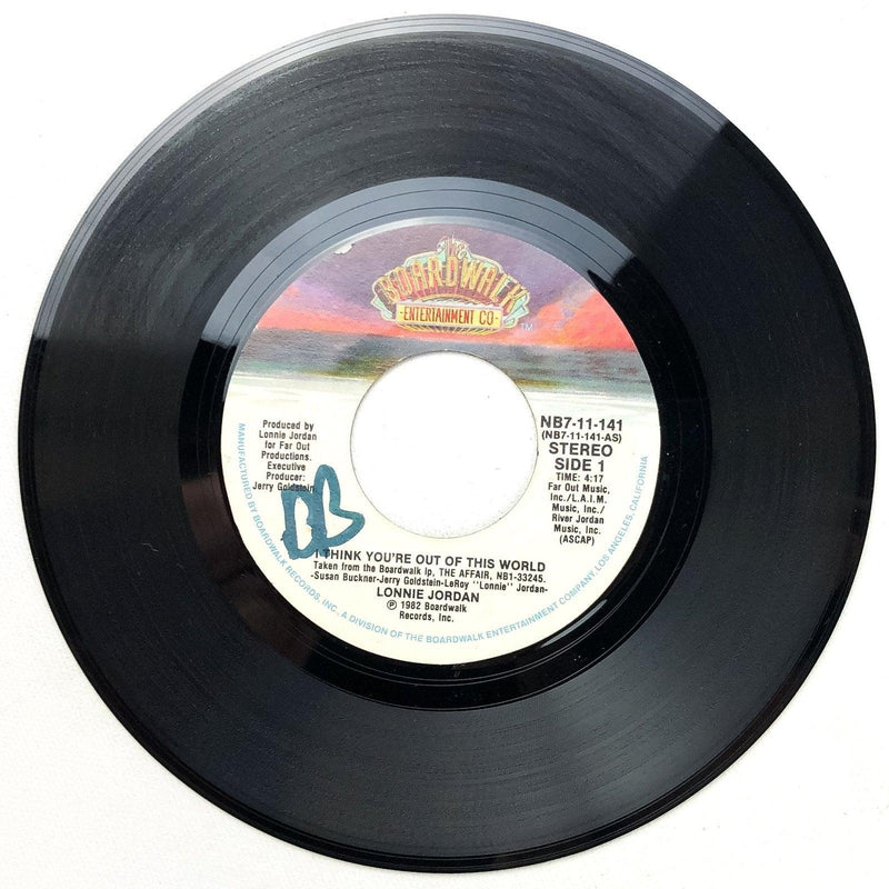 Lonnie Jordo 45 RPM 7" Single Paco Taco / I Think You're Out of This World 2