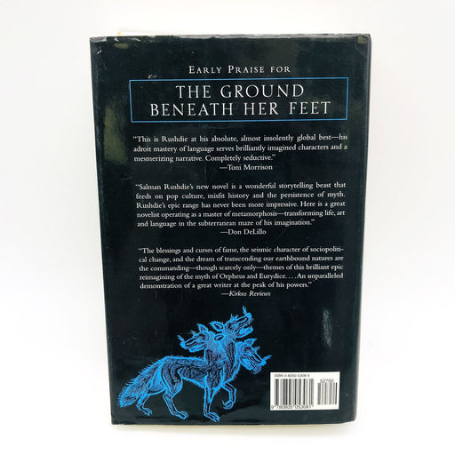 The Ground Beneath Her Feet HC Salman Rushdie 1999 Orpheus Myth 1st Edition 2