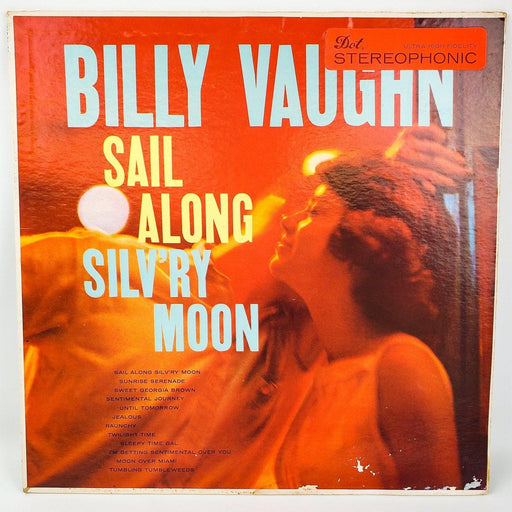 Billy Vaughn Sail Along Silv'ry Moon Record 33 RPM LP Dot Records 1959 1