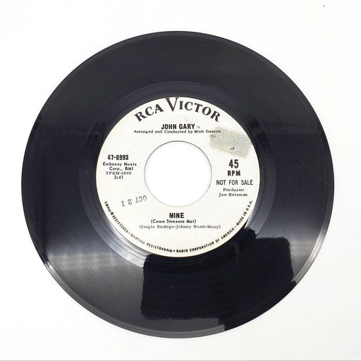 John Gary Don't Throw Away The Roses Single Record RCA 1965 47-8677 PROMO 1