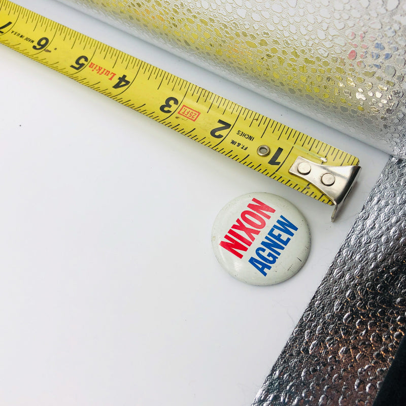 Nixon Agnew Button 1.25" Political Pin Presidential Campaign Feeley & Wheeler 2