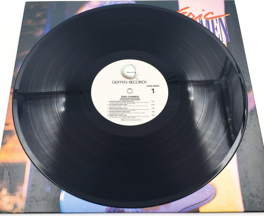 Eric Carmen Self Titled Album 33 RPM LP Record Geffen 1984 5