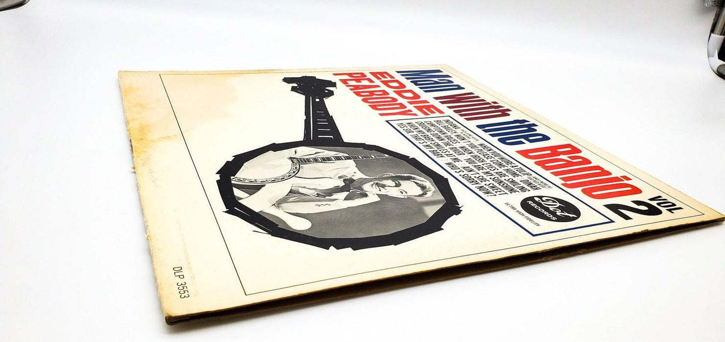 Eddie Peabody Man With The Banjo, Vol. 2 33 RPM LP Record Dot Records 1963 4