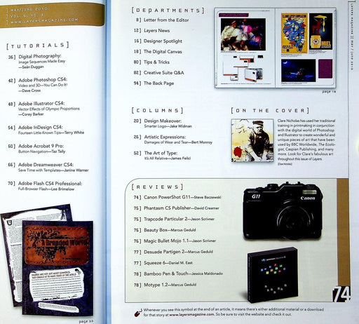 Layers Magazine June 2010 Photoshop Tutorials, Photography Gear Reviews 2