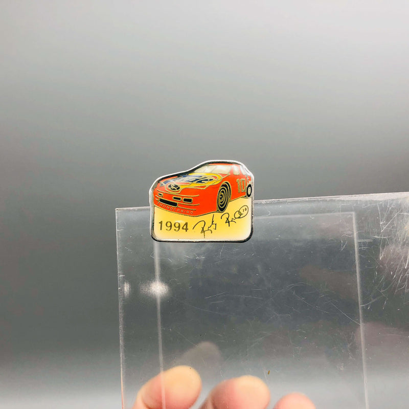 Ricky Rudd Nascar Lapel Pin Tide 10 Ford Thunderbird 1994 Enamel Pinback Racing