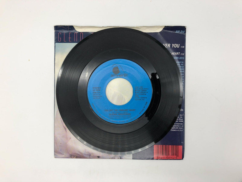 Glenn Medeiros Watching Over You Record 45 RPM Single AM-314 Amherst 1987 3