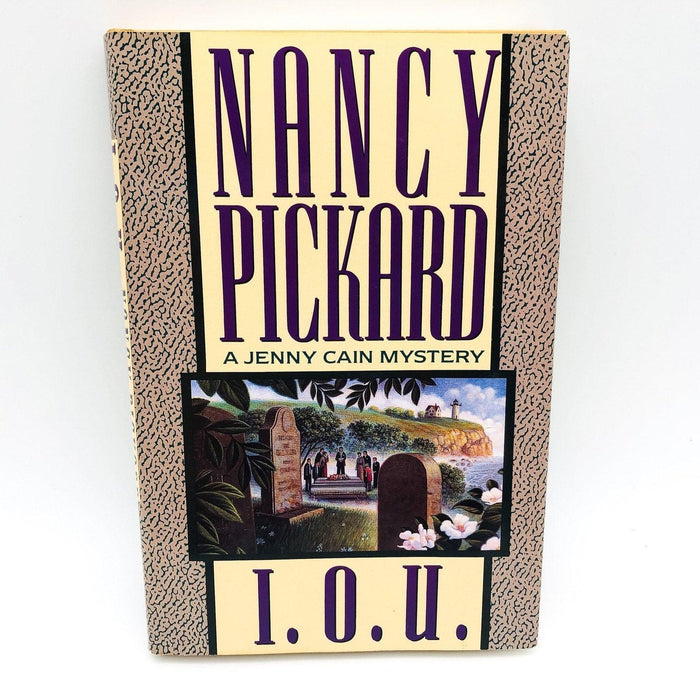 I. O. U. Hardcover Nancy Pickard 1991 Jenny Cain Murder Mystery Mothers Death 1