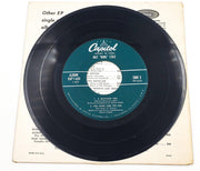 Nat King Cole Moods In Song 45 RPM EP Record Capitol Records 1955 EAP 1-633 4
