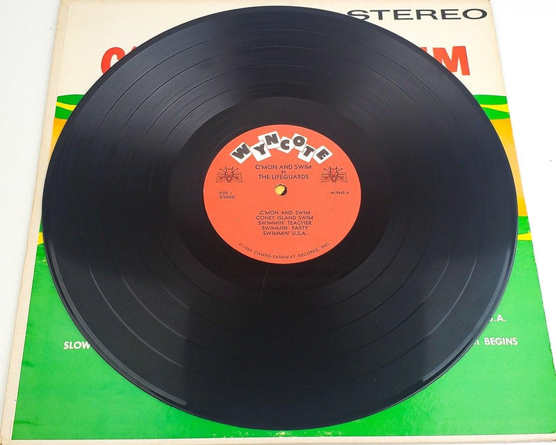 The Lifeguards C'mon And Swim 33 RPM LP Record Wyncote 1964 SW-9043 5