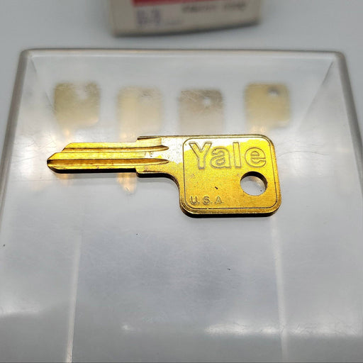 5x Yale EB1019 Key Blanks B10L Keyway Brass 4 Pin NOS 1