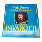 Luciano Pavarotti World Famous Music Treasures LP Record 1983 PSP 5002 1