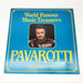 Luciano Pavarotti World Famous Music Treasures LP Record 1983 PSP 5002 1