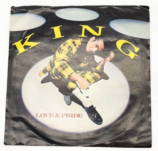 King Love & Pride 45 RPM Single Record Epic 1984 34-04917 1