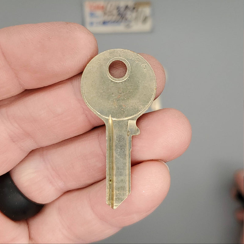 5x Yale RN10 1/2 JB Keyway Key Blanks Nickel Silver 4 Pin NOS 2