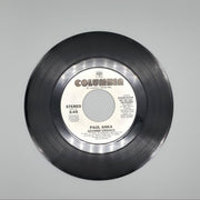 Paul Anka Second Chance Single Record Columbia 1983 38-04407 PROMO 1