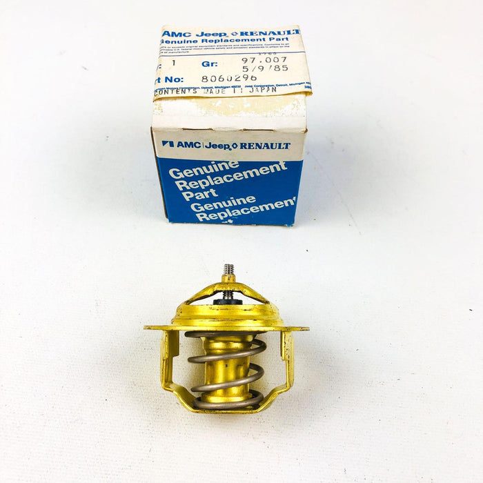 AMC Jeep 8060296 Thermostat Mechanical Brass 76.5 C OEM New Old Stock NOS