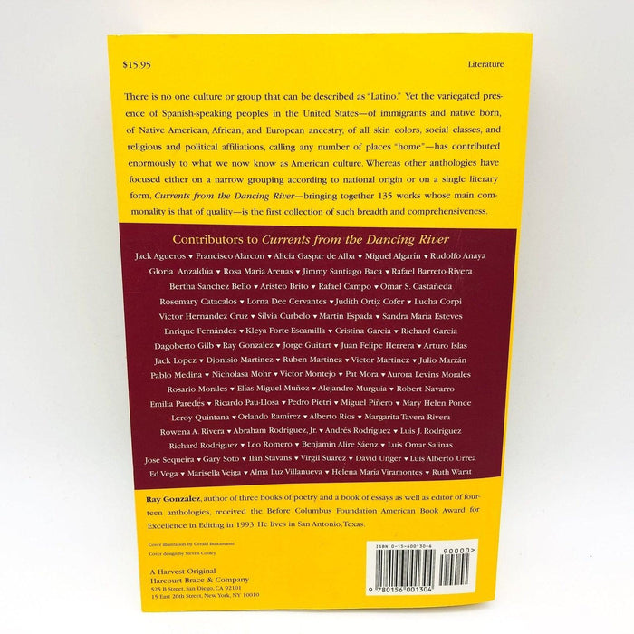 Currents From The Dancing River Paperback Ray Gonzalez 1994 Hispanic Americans 2