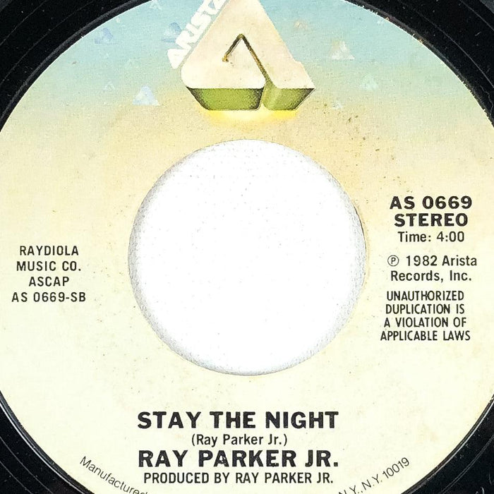 Ray Parker Jr. 45 RPM Record The Other Woman / Stay the Night Arista 1982 1