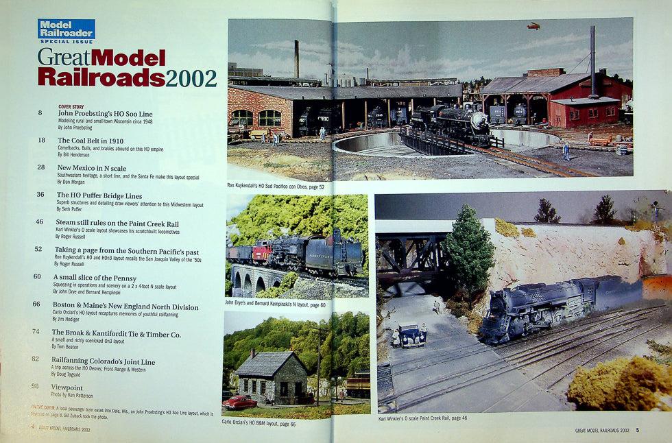 Model Railroader Special Issue Magazine February 2002 No 10 Gorgeous Layouts