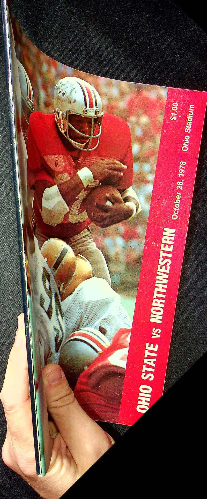 Ohio State Buckeye Football Program Oct 28 1978 Vs. Northwestern Wildcats