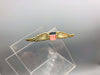 WW2 Pilot Wing Sweetheart Pin Pinback Sterling Craft By Coro Enamel Gold Tone 6