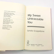 My Sweet Untraceable You Hardcover Sandra Scoppettone 1994 1st Edition PIs Women 7