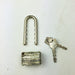 3ct Vintage No 510 Master Lock Padlock Adjustable Shackle 2-1/4" NOS Keyed Alike 3