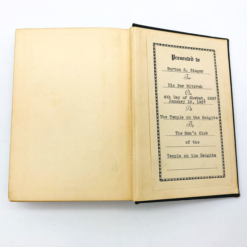 The Standard Prayer Book Hardcover Rev. S. Singer 1935 Hebrew English American 6