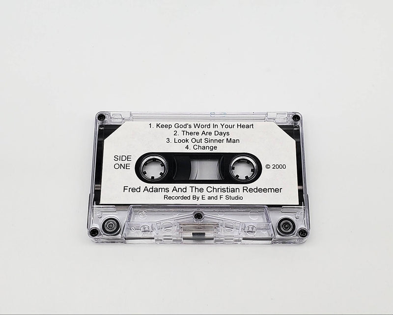 Fred Adams & The Christian Redeemer Cleveland OH Gospel 2000 E AND F Studio 1