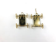 Trem Trinds Ceramic Train Set Santa Traveling with Original Box 8