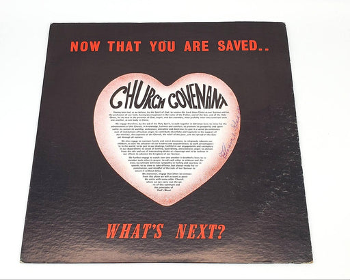 John W. Rawlings Now That You Are Saved What's Next? LP Record Artist's Records 1