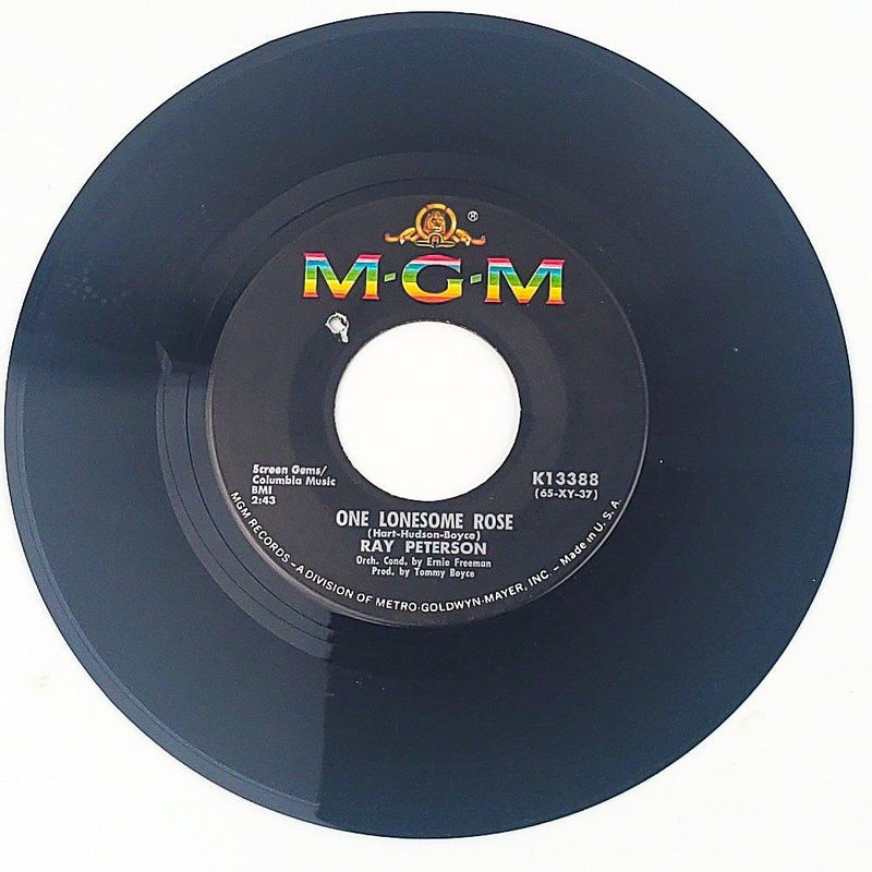 Ray Peterson I'm Only Human Record 45 RPM Single K13388 MGM Records 1965 2