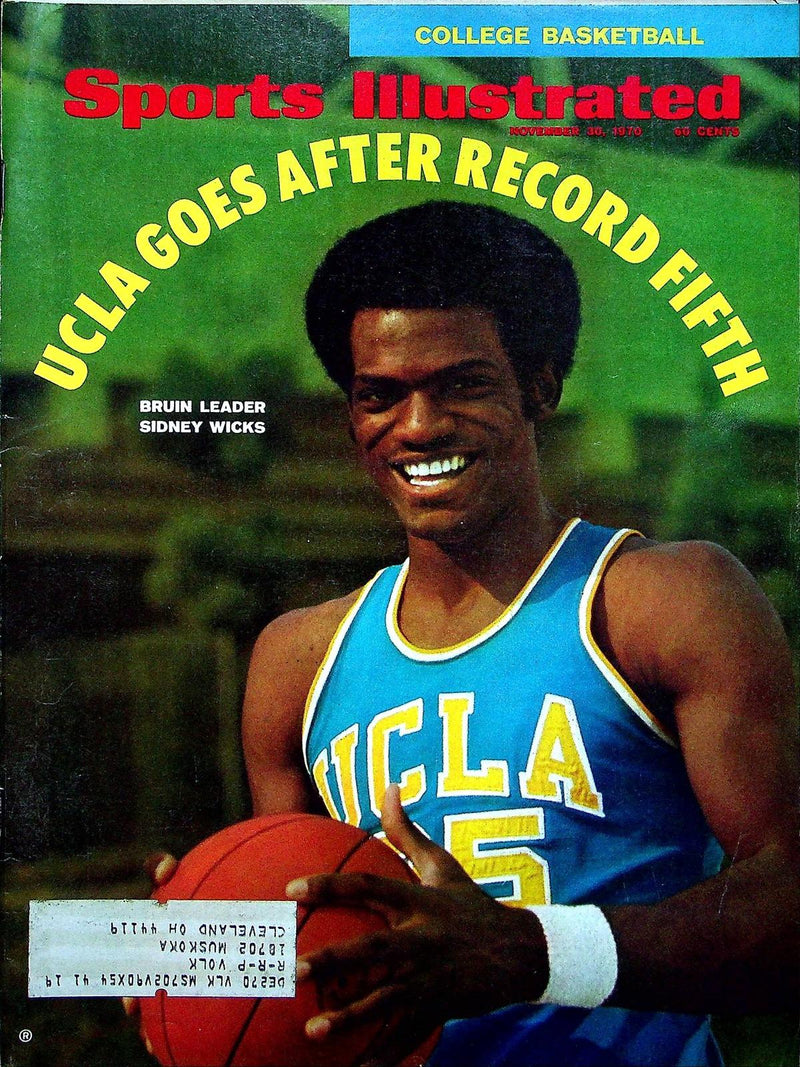 Sports Illustrated Magazine November 30 1970 Vol 33 #22 UCLA Goes For 5th Title