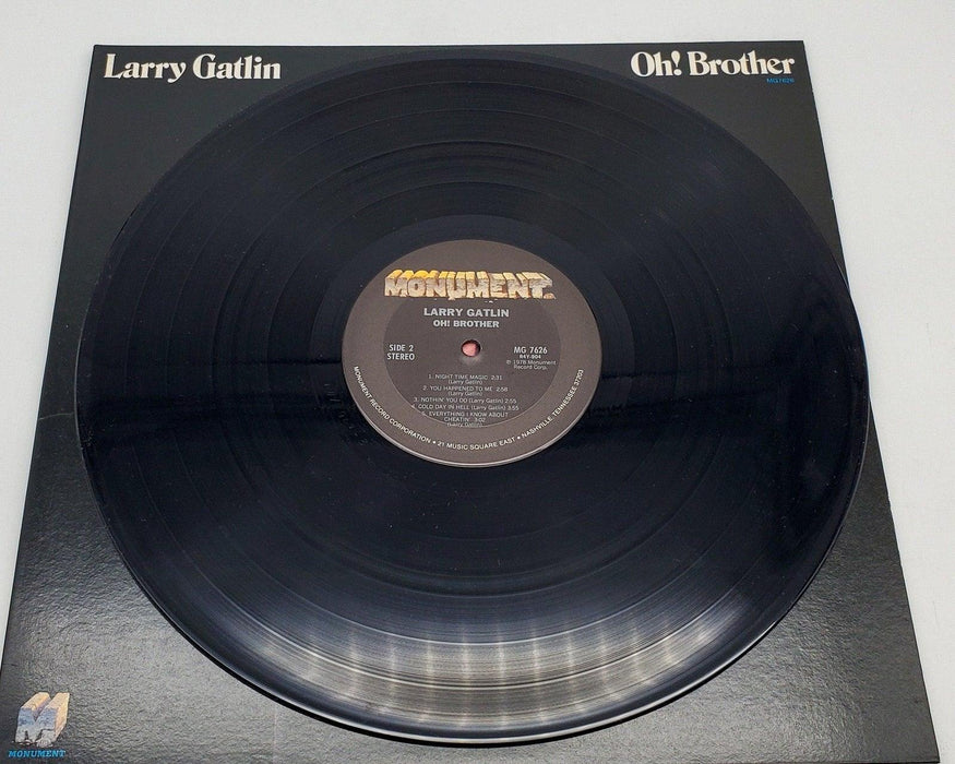 Larry Gatlin Oh! Brother 33 RPM LP Record Monument 1978 MG7626 7