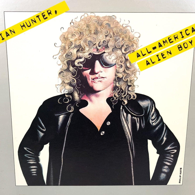 Ian Hunter All-American Alien Boy Vinyl Record LP PC 34142 CBS Records 1976 12" 1