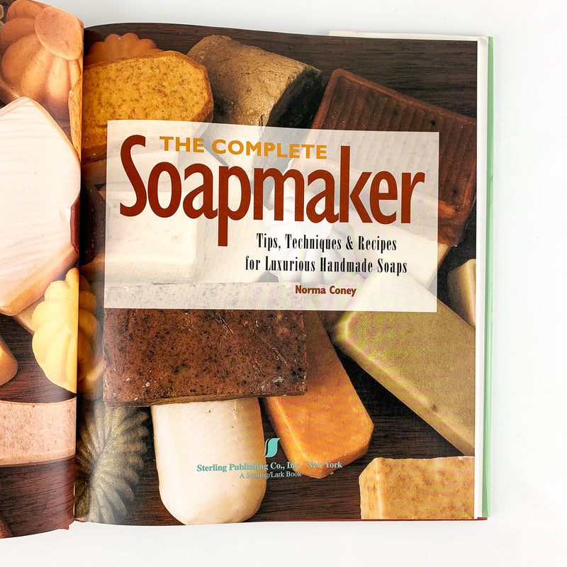 RARE Hard Copy The Complete Soapmaker: Tips, Techniques & Recipes by Norma Coney