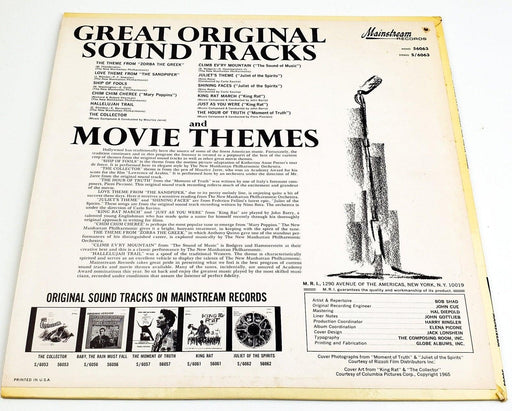 Great Original Sound Tracks and Movie Themes 33 RPM LP Record 1965 2
