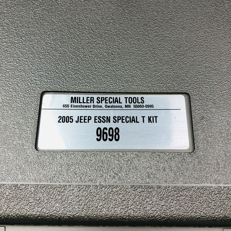 Miller Special Tools 9698 For 2005 Jeep ESSN Special T Kit Supplemental Complete