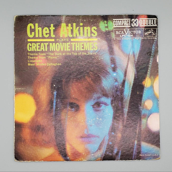 Chet Atkins Plays Great Movie Themes EP Record RCA Victor RCA 1