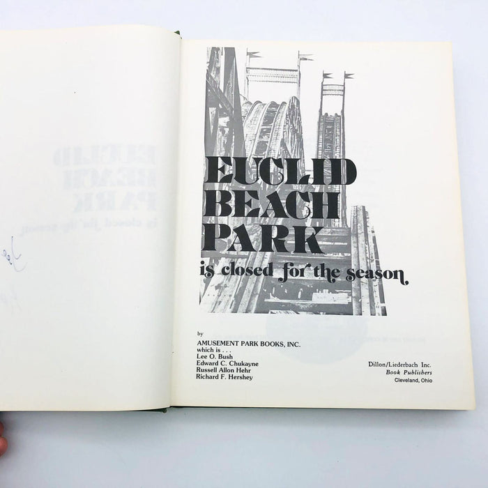 Euclid Beach Park Amusement Park Books Hardcover 1977 Limited 235 of 500 Signed 7