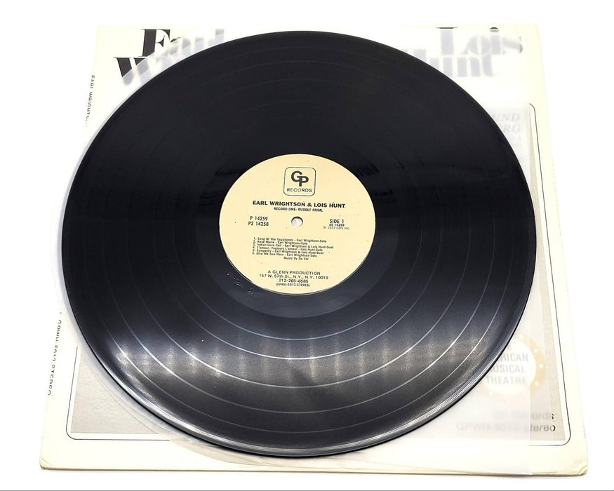 Earl Wrightson Sigmund Romburg & Rudolf Friml Double LP Record GP Records 1977 7
