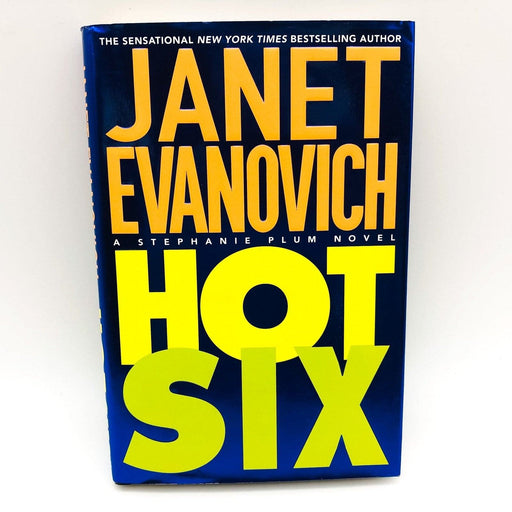 Hot Six Hardcover Janet Evanovich 2000 Stephanie Plum Bounty Hunter Thriller 1