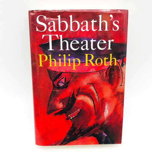 Sabbath's Theater Hardcover Philip Roth 1995 Ex Puppeteer Dirty Old Man 1st Edit 1