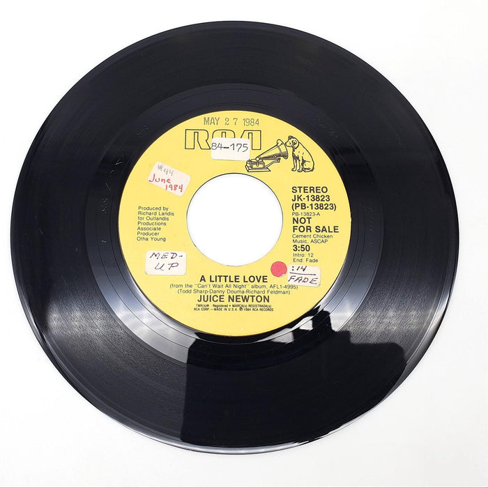 Juice Newton A Little Love Single Record RCA 1984 JK-13823 PROMO 2